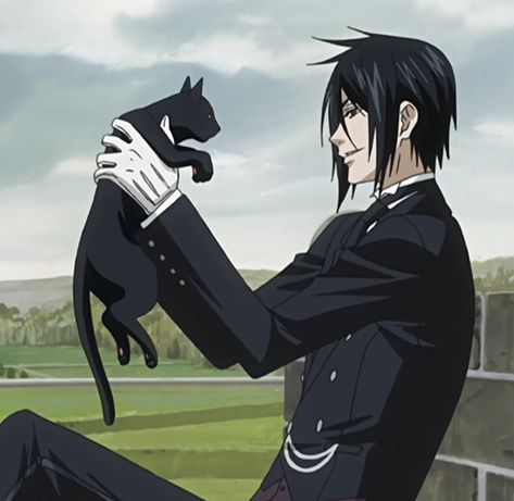 Black Butler Sebastian, Black Butler Manga, Black Butler Characters, Black Butler 3, Cherry Baby, Anime Villians, Sebastian Michaelis, Black Butler Anime, Black Butler Kuroshitsuji