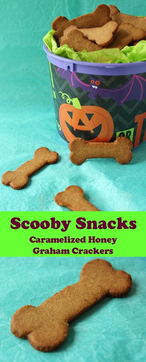 How To Make Scooby Snacks, Diy Scooby Snacks, Homemade Scooby Snacks, Scooby Doo Desserts, Homestead Snacks, Scooby Doo Recipes, Scooby Birthday, Graham Cracker Recipe, Scooby Doo Snacks