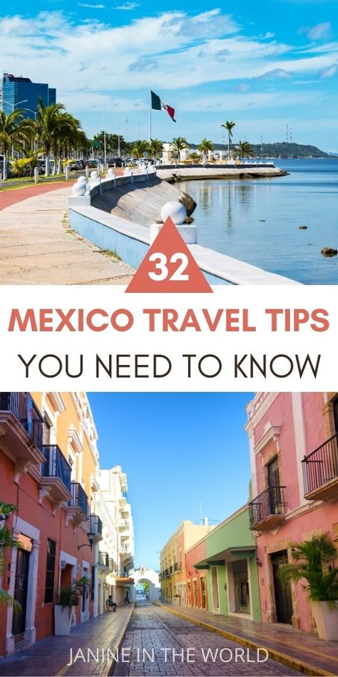 Mexico Travel Tips, Mexico Travel Outfit, Tips For Your First Time, Traveling To Mexico, Travel To Mexico, Money Exchange, Mexico Beaches, Best Beaches To Visit, Trip To Mexico