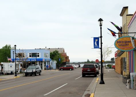 Downtown Grand Marais, MN Grand Marais Minnesota, Grand Marais, Vivid Dreams, Senior Trip, Road Trips, Dark Aesthetic, Dream Life, Minnesota, Road Trip