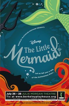 Theater - Little Mermaid Miscellaneous on Pinterest | The Little ... Little Mermaid Poster, The Little Mermaid Poster, Broadway Posters, Job Inspiration, Play Poster, Mermaid Poster, Kids Theater, Marketing Flyers, Theatre Life