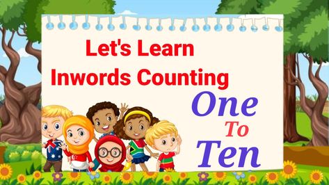 In this video , kids will learn Number Names 1 to 10 with spelling . Learning Number names 1-10 will be easy and enjoyable. 1 to 10 number words for kids . Let's learn the numbers from 1 to 10 with spelling . Subscribe to Kids Rhymes Learning TV channel for more educational videos for children. Learn Numbers 1-10, Teaching Numbers 1-100 Activities, Counting Numbers 1-100, 1 To 100 Numbers Chart With Spelling, Number Posters Free 1-20, Spelling For Kids, Rhymes For Kids, Name Activities, Number Words