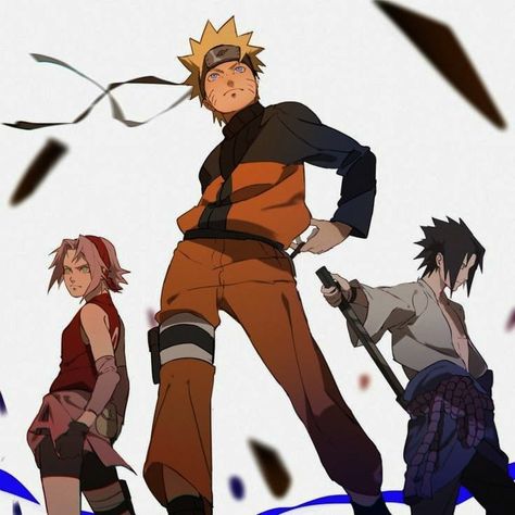 Team Seven, Team Kakashi, Kubo And The Two Strings, Naruto Painting, Naruto Team 7, Naruto Uzumaki Hokage, Naruto Teams, Naruto Fanart, Naruto Uzumaki Art