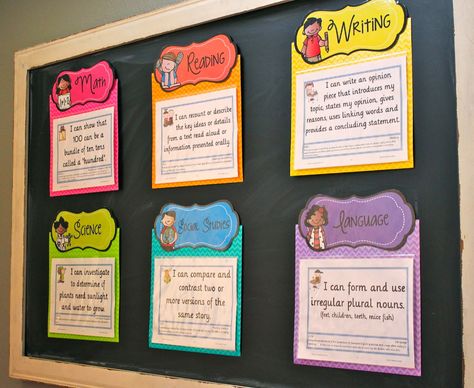 Posting Learning Targets, Learning Objectives Display, Objective Bulletin Board, Objectives Display, Objectives Board, Wonderland Classroom, Lesson Objectives, Learning Intentions, Daily Objectives