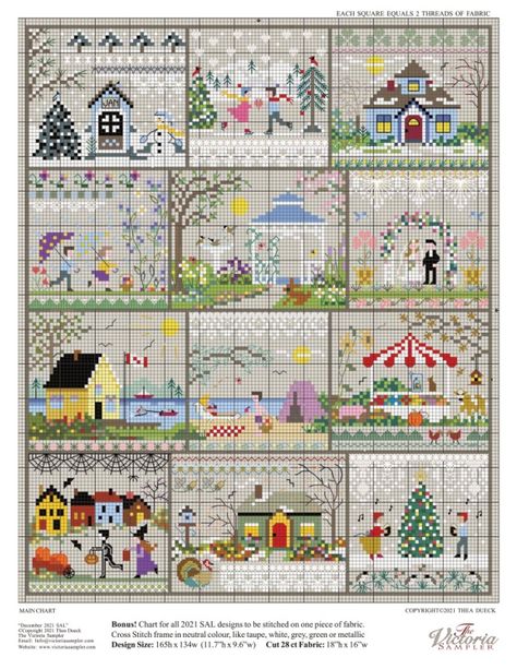 Gallery.ru / Фото #67 - The Victoria Sampler SAL 2021 - BelleBlue Cross Stitch Sampler Patterns, Unique Cross Stitch, Cross Stitch Tutorial, Cross Stitch House, Cross Stitch Supplies, Cross Stitch Needles, Mini Cross Stitch, Cute Cross Stitch, Vintage Cross Stitches