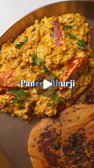 Punjabi Vegetarian Recipes, Punjabi Sabji Recipe, Paneer Bhurji Recipe Video, Paneer Burji, Paneer Bhurji Recipe, Paneer Masala Recipe, Bhurji Recipe, Paneer Bhurji, How To Make Paneer