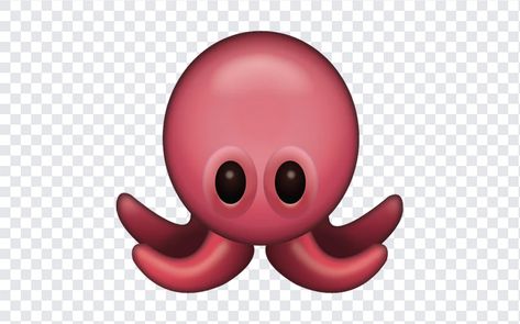 Octopus Emoji PNG Lipstick Emoji, Octopus Emoji, Horse Emoji, Teeth Emoji, Emoji Png, Kiss Emoji, Ios Emoji, Eyes Emoji, Graphic Elements