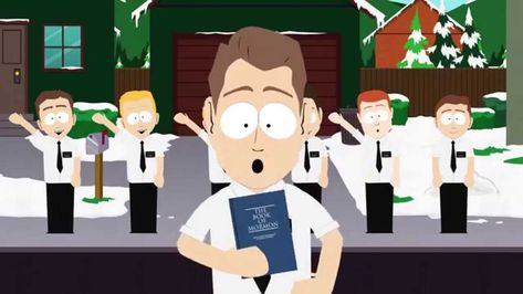 An Animated Music Video for the Song 'Hello!' From the Musical 'The Book of Mormon' Set in the World of 'South Park' The Book Of Mormon Musical, Falsettos Cast, Book Of Mormon Musical, Andrew Rannells, The Book Of Mormon, Random Memes, Book Of Mormon, Musical Theatre, The Song