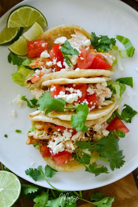 Cilantro Marinade, Lime Tacos, Chili Lime Chicken Tacos, Cilantro Lime Chicken Tacos, Marinade Chicken, Chicken Main Dish Recipes, Lime Chicken Tacos, Taco Toppings, Chili Lime Chicken