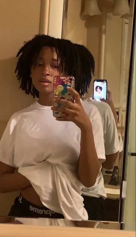 Layered Loc Bob, Stud With Locs, Studs With Locs, Masc Fem, Masc Girl, Masc Women, Short Locs Hairstyles, Locs Hairstyles, I Love Girls