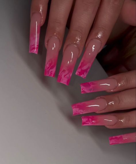 Drip Nails, Colored Acrylic Nails, Girly Acrylic Nails, Short Square Acrylic Nails, Classy Acrylic Nails, Long Acrylic Nails Coffin, Acrylic Nails Coffin Pink, Unique Acrylic Nails, Short Acrylic Nails Designs