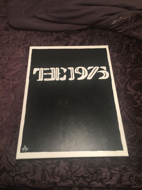 The 1975 Album Cover, The 1975 Band, The 1975 Album, 1975 Band, Band Logo, Band Logos, The 1975, Painted Boxes, Dark Art