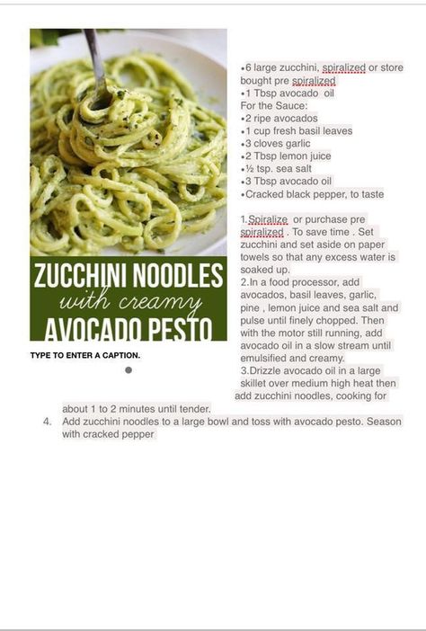 Purium Flex Foods Recipes, Purium Lifestyle Meals, Purium Lifestyle Meal Recipes, Zoodle Pesto Recipes, Paleo Zoodle Recipes, Whole30 Salmon Recipes, How To Cook Zoodles Zucchini Noodles, Makers Diet, Avocado Pesto Zoodles