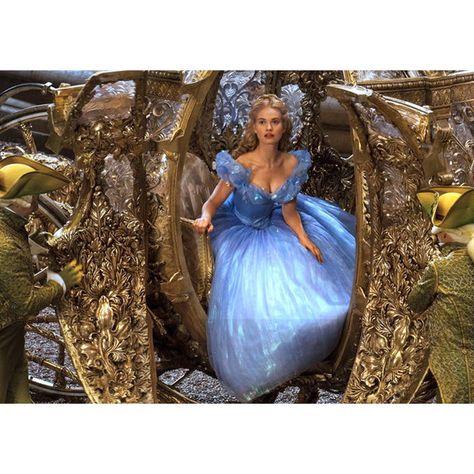 Watch Disney Tries To Dazzle You Once Again With The First Trailer For... ❤ liked on Polyvore featuring cinderella, backgrounds, lily james, disney and pictures Cinderella Live Action Dress, Cinderella Live Action, Cinderella Aesthetic, Sky Blue Weddings, Aladdin Princess, Global Wedding, Disney Princess Costumes, Cinderella 2015, Max Fashion