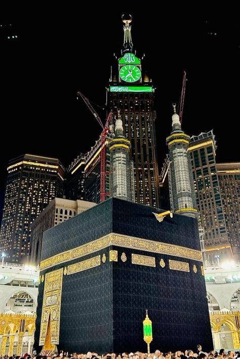 Kabah Mecca Image, Kakbah Mekkah Beautiful Wallpaper, Mecca Images, Ka Bah, Mekka Islam, Mecca Kaaba, Al Qur'an Aesthetic, Best Nature Images, Qur'an Photography