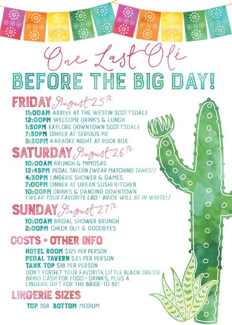 Scottsdale Bachelorette Party, Fiesta Bachelorette Party, Bachelorette Invite, Scottsdale Bachelorette, Fiesta Bridal Shower, Bachelorette Invitation, Bachelorette Party Invitation, Awesome Bachelorette Party, Printable Flower