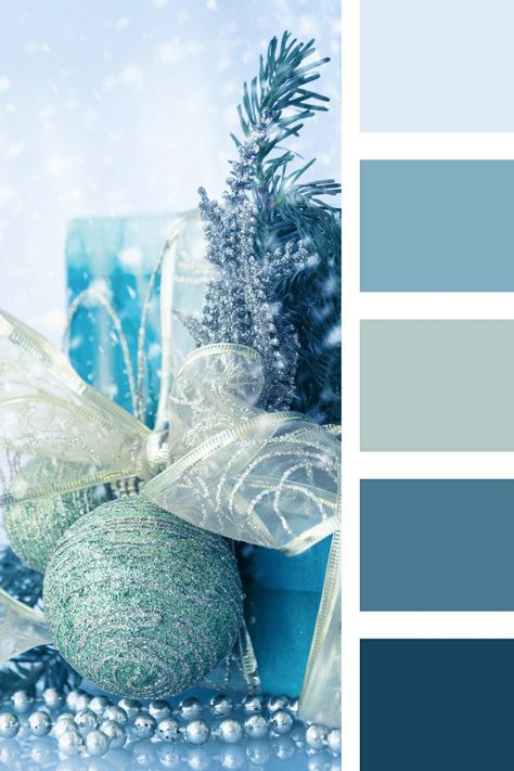 Beach Christmas Color Palette, Artful Agenda, Coloring Reference, Yarn Combinations, Christmas Color Schemes, Christmas Palette, Christmas Colour Schemes, Cute Office Decor, Christmas Color Palette