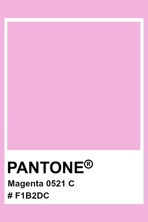 PANTONE Magenta 0521 C #pantone #color #pastel #hex Magenta Aesthetic Pastel, Aishwarya Core, Winter Pallette, Pink Pantone, Pantone Matching System, Pantone Color Chart, Pantone Swatches, Pantone Colour Palettes, Color Chip