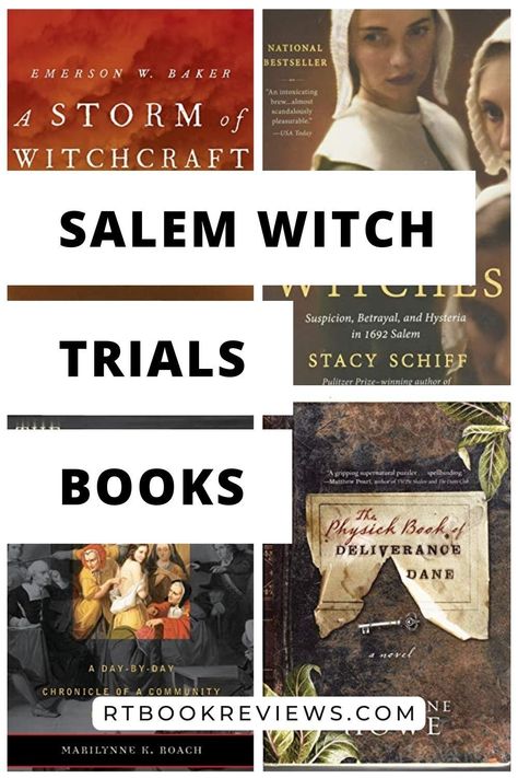 Looking for the best books on the Salem Witch Trials? Look no further! You can find the best books to read about the trials right here! Tap to see the top books about the Salem Witch Trials for both adults and teens. #salemwitchtrials #witchtrials #booksaboutwitches Witch History Books, Salem Witch Trials Books, Salem Series, The Salem Witch Trials, The Best Books To Read, Witch History, Fort Salem, Witch Series, Fiction Books Worth Reading