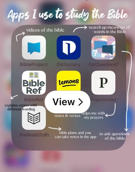 Lemon8 · Apps I use to study the Bible · @gali Bible Study Apps, Christian Apps, Bible Search, Study The Bible, Study Apps, Bible Plan, Bible Words, I Love Reading, To Study