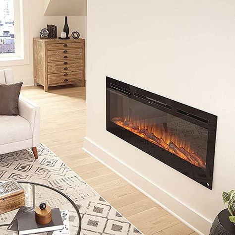 Fireplace Dimensions, Large Fireplace, Recessed Electric Fireplace, Mounted Fireplace, Black Fireplace, Wall Mount Electric Fireplace, Traditional Fireplace, Flat Panel Tv, Recessed Wall