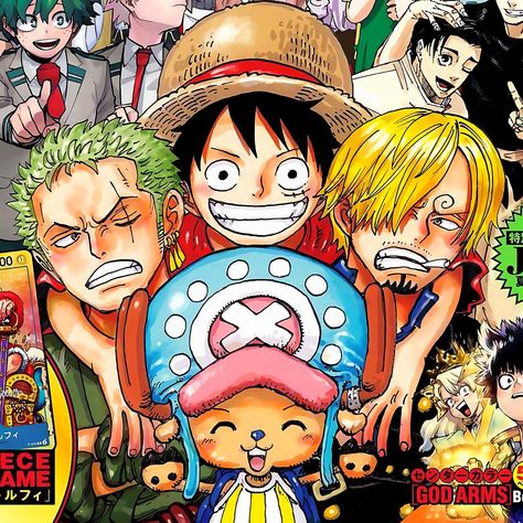 Sanji Chopper, Strawhat Pirates, Luffy Zoro Sanji, Zoro Sanji, Kaiju No 8, One Piece Series, Piece Icons, Luffy Zoro, Shonen Jump