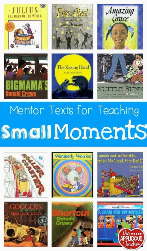 Great books to use for teaching small moments in writing! Lots of other great ideas for building a better narrative too! Small Moment Writing, Lucy Calkins Writing, Writing Mentor Texts, Lucy Calkins, Second Grade Writing, Personal Narrative Writing, Third Grade Writing, 3rd Grade Writing, 2nd Grade Writing