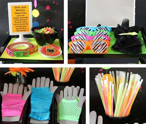 80s Party Activities, 80s Birthday Party Ideas, 1980s Party Decorations, 80s Birthday Party, 90s Party Ideas, Decades Party, 80s Birthday, 80s Party Decorations, 80s Birthday Parties