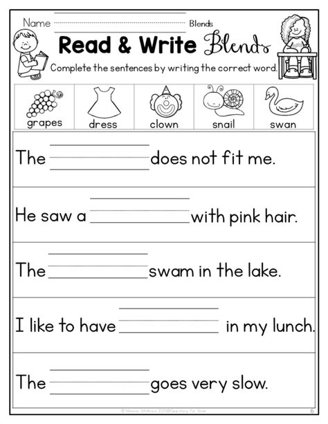 Free Reading Worksheets For First Grade 378 Reading Lessons Kindergarten, English Manipulatives, First Grade Worksheets Free Printables, 1st Grade English Worksheets, First Grade Reading Worksheets, Kindergarten Comprehension Worksheets, 1st Grade Worksheets Free Printables, Kid Worksheets, Kindergarten Reading Comprehension