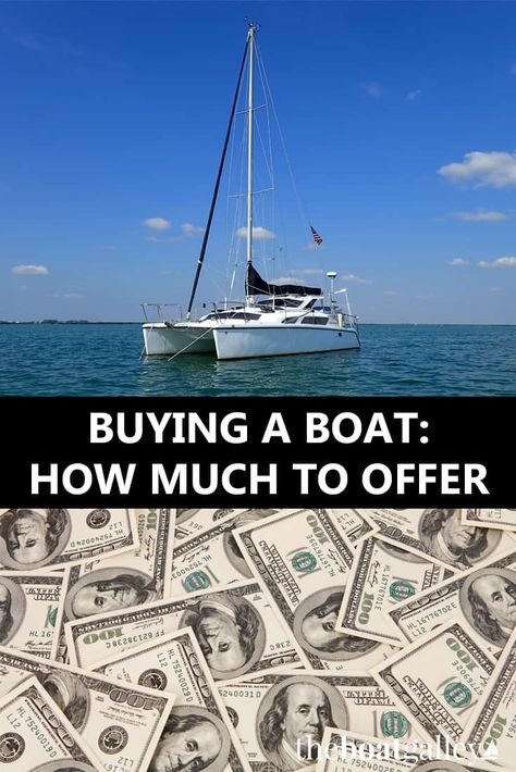 What a boat will sell for has almost nothing to do with the listing price. Listen in to see what to consider when making your offer. via @TheBoatGalley How To Build Abs, Boat Galley, How To Build Steps, Make A Boat, Buy A Boat, Build Your Own Boat, Wooden Boat Building, Boat Building Plans, Boat Kits