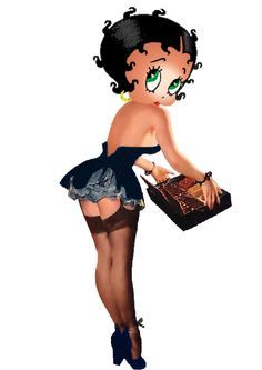 BB Betty Boop Characters, Betty Pop, Betty Cartoon, Biker Betty Boop, Betty Boop Baby, Betty Boop Tattoos, Betty Boop Classic, Betty Boop Quotes, Black Betty Boop