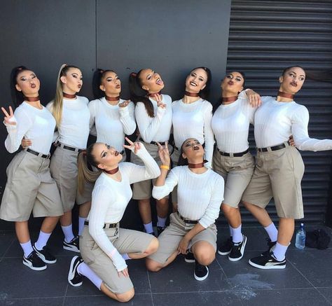 28.1k Likes, 68 Comments - THE ROYAL FAMILY DANCE CREW (@royalfamilydotcom) on Instagram: “SDNZ REGIONALS: INTRODUCING SORORITY OF 2017  #RF” Hip Hop Costumes Dancers, Hip Hop Hairstyles Dancers, Royal Family Dance Crew, Hiphop Costume, Hip Hop Outfits Dancers, The Royal Family Dance, Dance Crew Outfits, Hiphop Dance Outfit, Hip Hop Dance Team