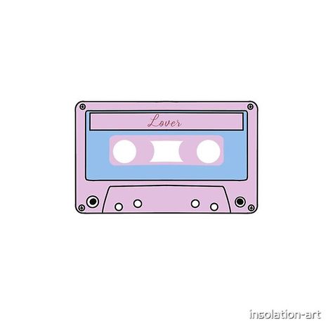 Lover Sticker Taylor Swift, Taylor Swift Cassette, Taylor Swift Drawing, Retro Phone Case, Taylor Swift Party, Taylor Swift Speak Now, Music Cassette, Wallpaper Project, Taylor Swift Fearless