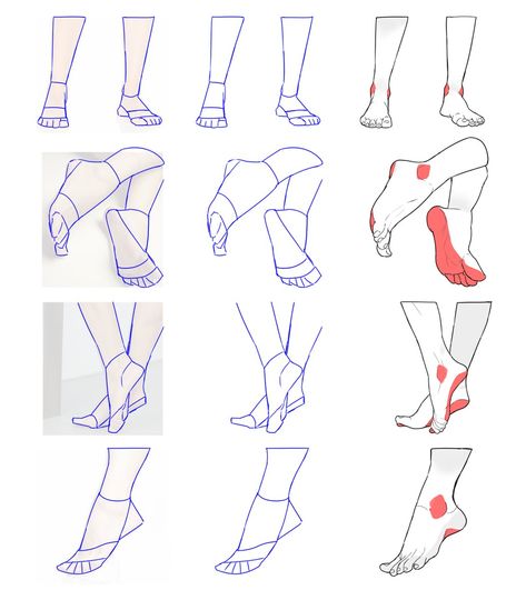 Feet Drawing Reference, Feet Drawing, Drawing Legs, Human Figure Drawing, Drawing Studies, Figure Drawing Reference, Body Drawing, Anatomy Reference, Learn How To Draw