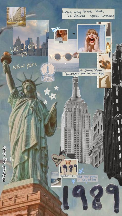 #1989 #taylorswift #newyork #tqylorsversion 1989 New York, New York Wallpaper, True Love, Taylor Swift, New York City, New York