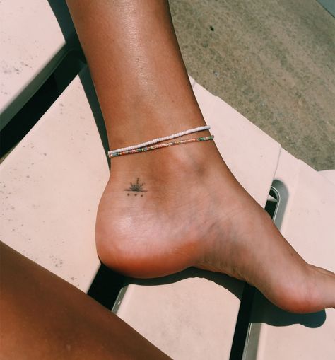 Small Fine Line Tattoo Women Ankle, Cute Small Ankle Tattoos For Women, Micro Ankle Tattoos For Women, Low Ankle Tattoo, Mini Ankle Tattoos For Women, Micro Ankle Tattoo, Ankle Tattoo Inside, Tattoo Ankle Placement, Small Inner Ankle Tattoos For Women