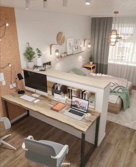 Maximalist studio apartment