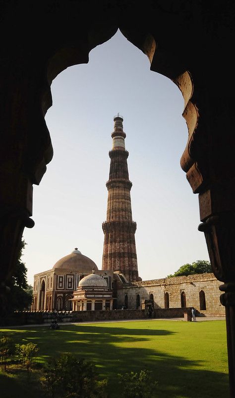 Qutub Minar, New Delhi | The Qutb Minar also spelled Qutab o… | Flickr Qutub Minar Captions, Qutub Minar Aesthetic, Imam Zamin, Alauddin Khilji, Qutb Minar, Old Monuments, Qutab Minar, Delhi Aesthetic, World Heritage Day