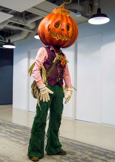 Jack Lantern Costume, Jackolantern Head Costume, Pumpkin Man Costume, Jack O Lantern Costume Women, Detailed Halloween Costumes, How To Make A Pumpkin Head Costume, Diy Pumpkin Costume Womens, Pumpkin Costume Women's, Diy Pumpkin Head