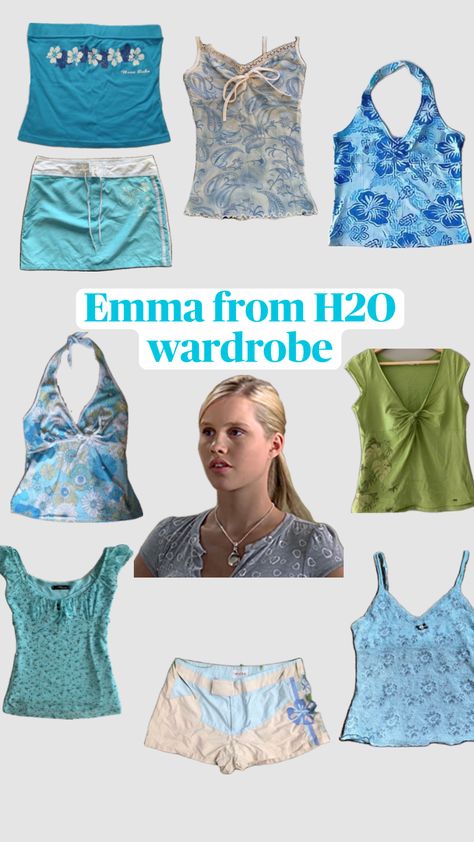 Beachy Girl Outfits, Emma H2o, No Ordinary Girl, Beachy Girl, H2o Mermaids, Barbie Summer, Ocean Girl, Fits Aesthetic, Ordinary Girls