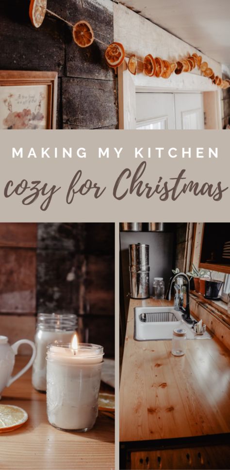 Homestead Christmas Aesthetic, Vintage Cozy Christmas, Christmas Hygge Aesthetic, Homey Christmas Aesthetic, Hygge Christmas Aesthetic, Hygge Christmas Decorating Ideas, Simple Christmas Kitchen, Hygge Christmas Decor, Yule 2024