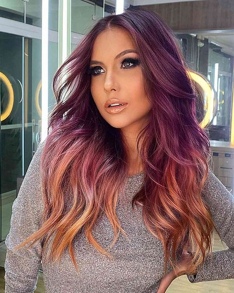 36 Incredible Violet Hair Color Ideas to Inspire You in 2023 Violet Hair Color Ideas, Violet Hair Color, Violet Hair Colors, Vivid Hair Color, Rainbow Hair Color, Violet Hair, Gorgeous Hair Color, Hair Color Purple, Hair Inspiration Color