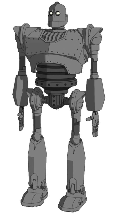 Iron Giant by F.B.O. [©2016] Iron Giant, The Iron Giant, Vintage Robots, Character Types, World Of Tomorrow, Ready Player One, Player One, Giant Robots, Science Fiction Tv