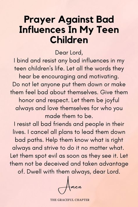 Declarations Over My Children, Prayers For My Teenage Daughter, Prayer Against Bad Thoughts, Prayers For Teenage Son, Prayers For My Children, Prayer For Children, Prayer For Daughter, Prayer For Our Children, Family Prayers