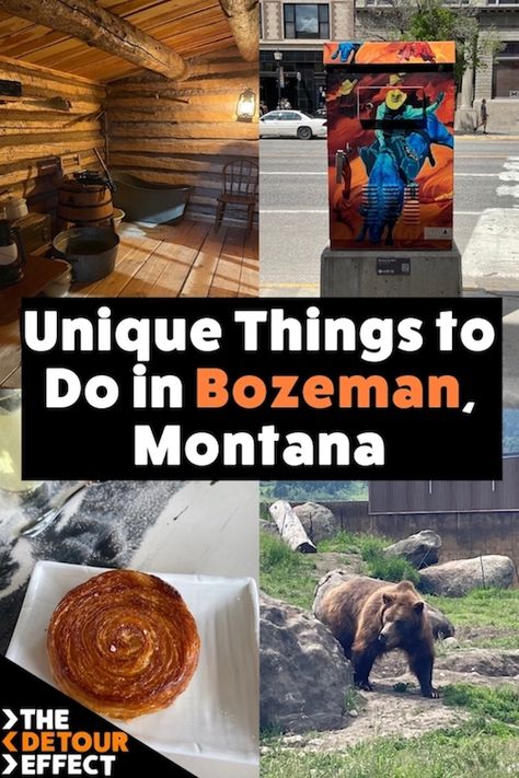 10 Unique Things to Do in Bozeman, Montana Montana Travel Guide, Montana Vacation, Montana Travel, Yellowstone Trip, Bozeman Mt, Bozeman Montana, Big Sky Country, Road Trip Hacks, Group Travel