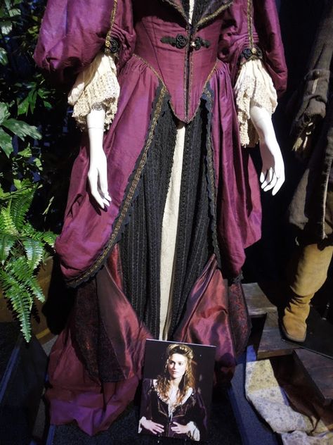 Elizabeth Swann Dress, Elizabeth Swann Costume, Plum Gown, Jack Sparrow Costume, Swan Wedding, Pirate Cosplay, Elizabeth Swann, Fair Outfits, Plum Dress