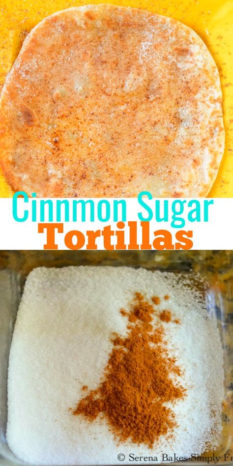 Dessert Tostadas, Easy Tortilla Dessert Recipes, Cinnamon And Sugar Tortillas, Fried Tortilla Dessert, Dessert Tortilla Recipes, Cinnamon Tortilla Roll Ups, Desserts With Tortillas, Tortillas Dessert, Sweet Tortilla Recipes