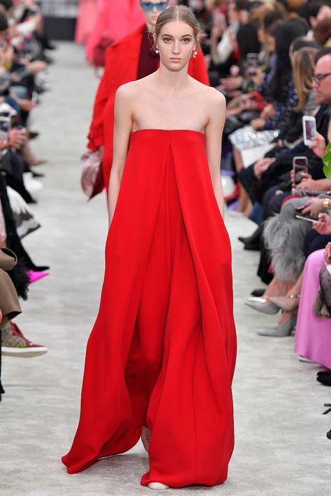 Crepe Jumpsuit, All Things Red, Fiery Red, My Outfit, Silk Crepe, Clothes And Shoes, Lady In Red, Strapless Dress Formal, Designer Brands