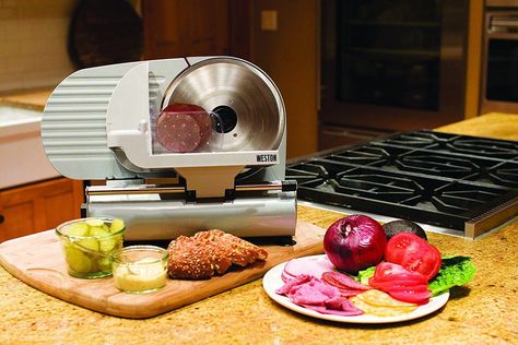 The Best Meat Slicers on the Market  Reviews & Buyers Guide Meat Slicer, Food Slicer, Meat Slicers, Cold Cuts, Deli Meats, Deli Food, Electric Foods, Best Meat, Lunch Meat