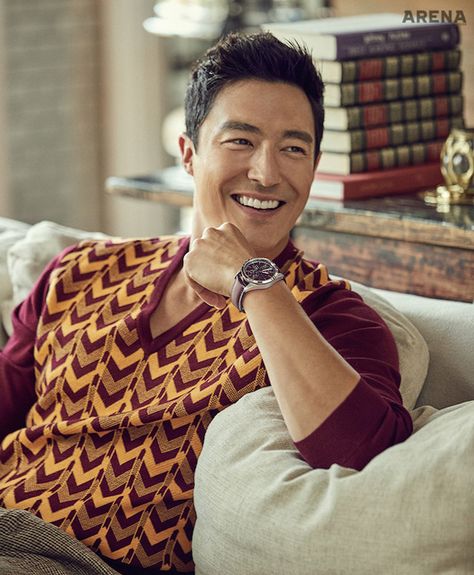 Daniel Henney Arena Homme+ October 2017 Daniel Henny, Daniel Henney, Boy Models, Asian Celebrities, People Magazine, Dwayne Johnson, Handsome Actors, Beauty Favorites, Actor Model